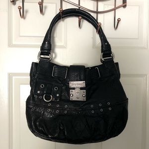 Black Juicy Couture Leather Handbag
